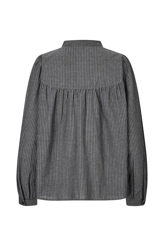 Women Lollys Laundry Shirts NickyLL Shirt LS Washed Black