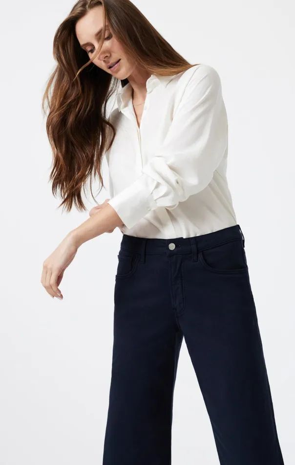 Women Long Sleeve Tencel Shirt In Antique White Mavi Jeans Shirts Women Long Sleeve Tencel Shirt In Antique White Mavi Jeans Shirts