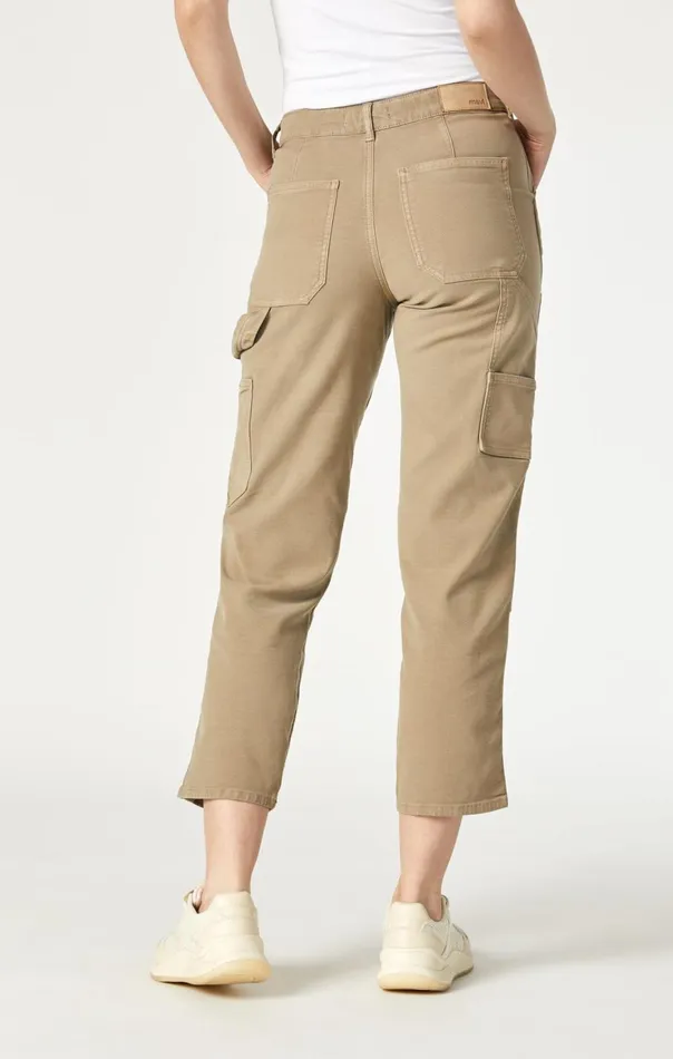 Women Luisa Straight Leg In Beige Luxe Twill Mavi Jeans Pants Women Luisa Straight Leg In Beige Luxe Twill Mavi Jeans Pants