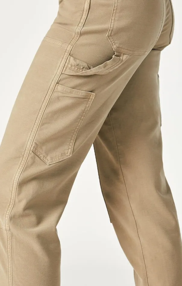 Women Luisa Straight Leg In Beige Luxe Twill Mavi Jeans Pants Women Luisa Straight Leg In Beige Luxe Twill Mavi Jeans Pants
