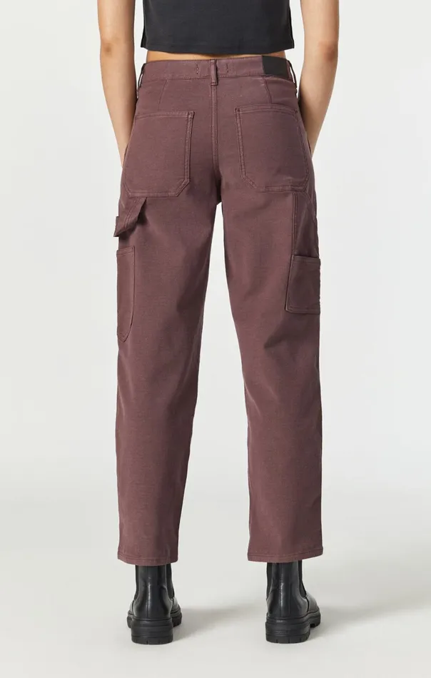 Women Luisa Straight Leg In Mahogany Luxe Twill Mavi Jeans Pants Women Luisa Straight Leg In Mahogany Luxe Twill Mavi Jeans Pants