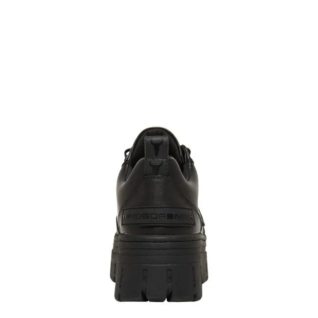 Women Lux Black Sneakers Windsor Smith Platform Sneakers