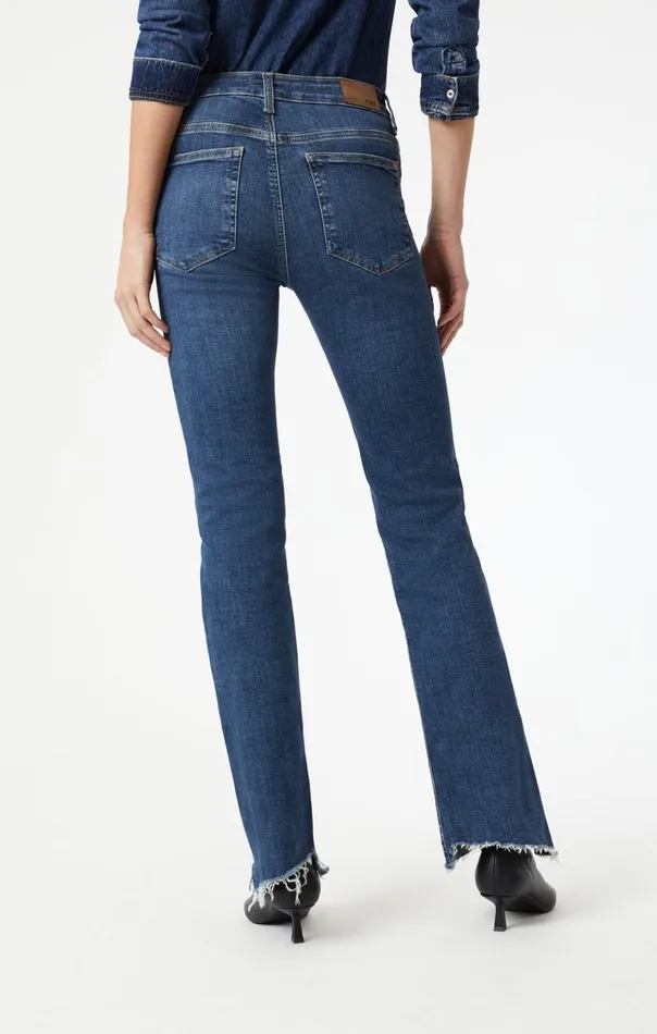 Women Maria Flare In Dark Vintage Flex Blue Mavi Jeans Denim Women Maria Flare In Dark Vintage Flex Blue Mavi Jeans Denim