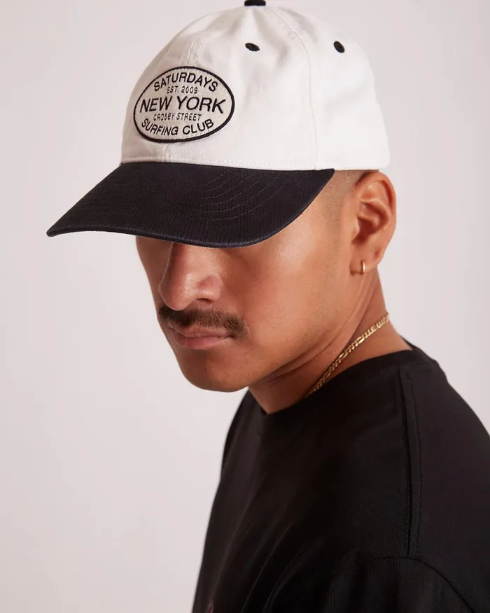 WomenMen Saturdays NYC Hats Rich Surfing Club Snapback Black WomenMen Saturdays NYC Hats Rich Surfing Club Snapback Black