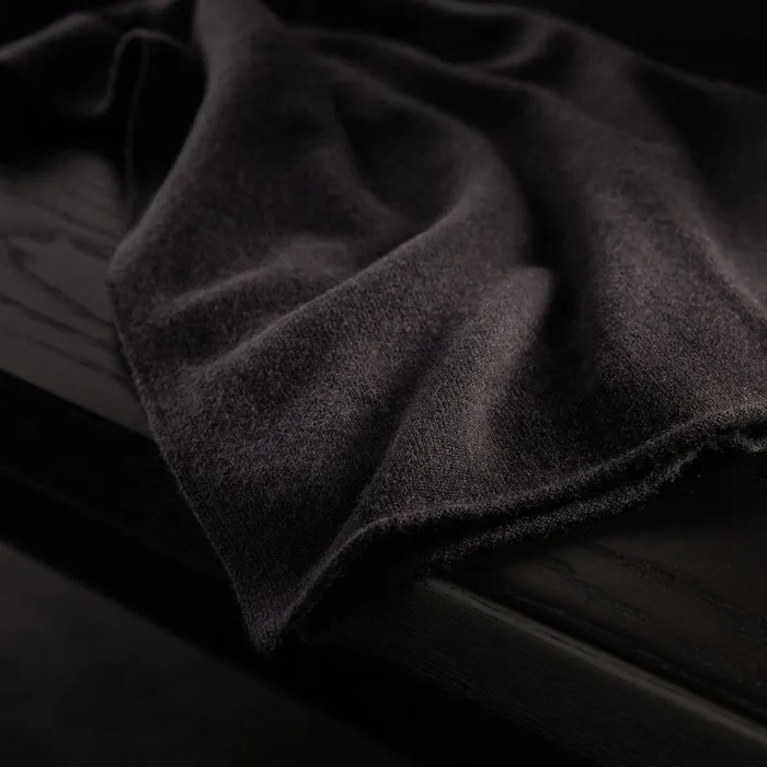 WomenMen Scarves James Perse Dip Dye Cashmere Scarf Maineblack