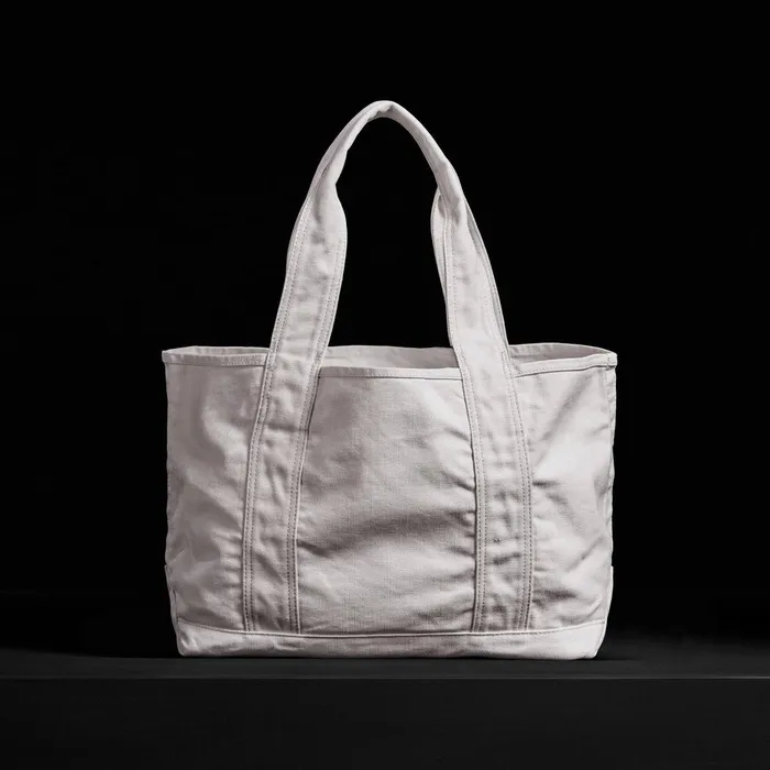 WomenMen Tote Bags James Perse Classic Mini Canvas Tote White