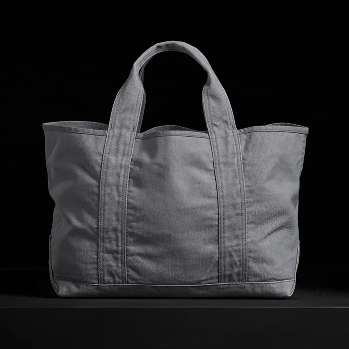 WomenMen Tote Bags James Perse Small Canvas Tote Silver