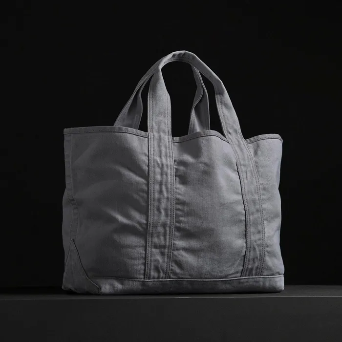 WomenMen Tote Bags James Perse Small Canvas Tote Silver