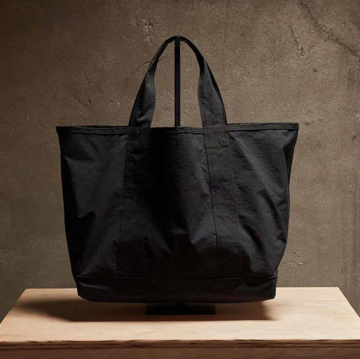 WomenMen Tote Bags James Perse Small Matte Nylon Tote Black