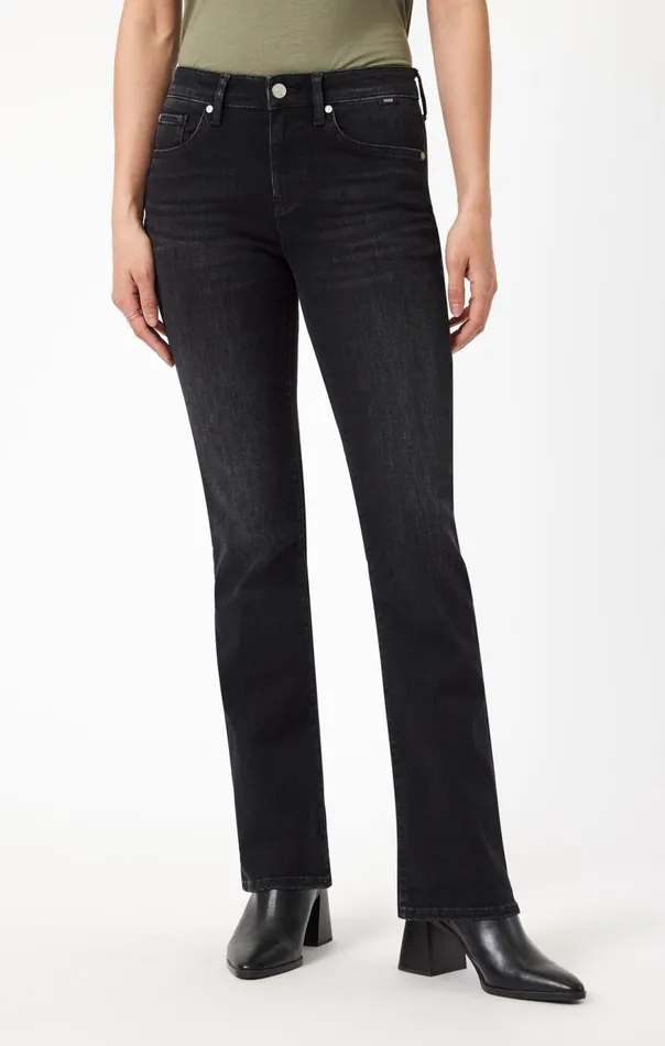 Women Molly Bootcut In Smoke Brushed Feather Blue Mavi Jeans Denim Women Molly Bootcut In Smoke Brushed Feather Blue Mavi Jeans Denim