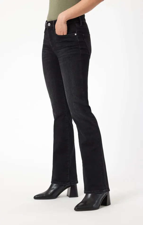 Women Molly Bootcut In Smoke Brushed Feather Blue Mavi Jeans Denim Women Molly Bootcut In Smoke Brushed Feather Blue Mavi Jeans Denim