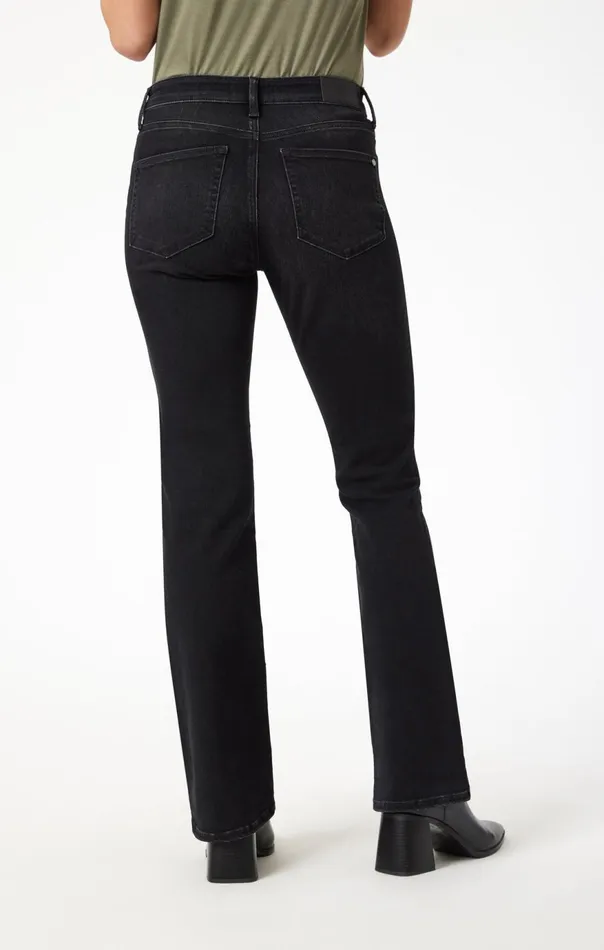 Women Molly Bootcut In Smoke Brushed Feather Blue Mavi Jeans Denim Women Molly Bootcut In Smoke Brushed Feather Blue Mavi Jeans Denim