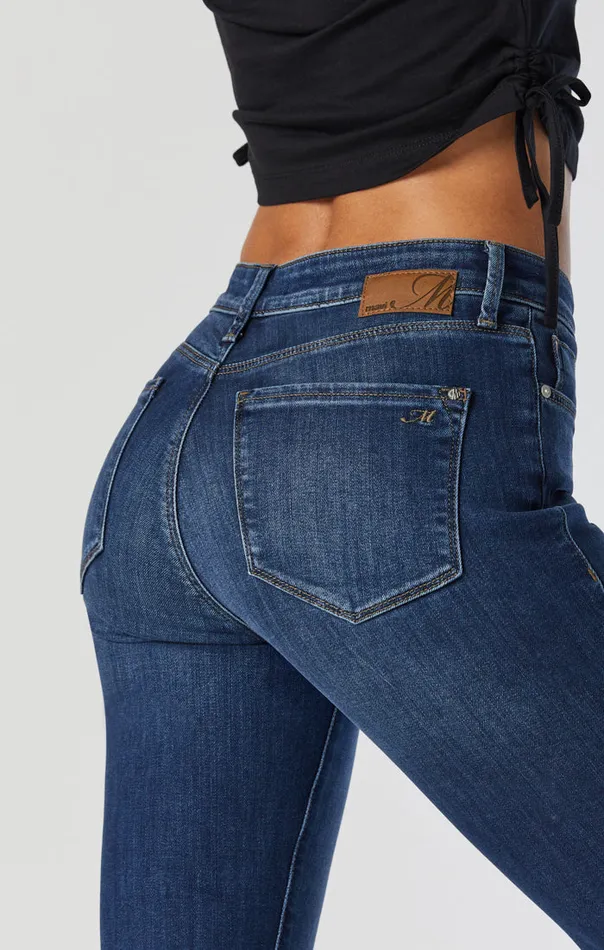 Women Molly Mid Rise Bootcut In Indigo Supersoft Mavi Jeans Denim Women Molly Mid Rise Bootcut In Indigo Supersoft Mavi Jeans Denim