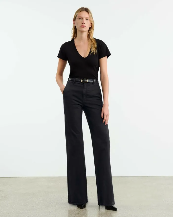 Women Pants and Shorts Nili Lotan ANNA PANT Carbon