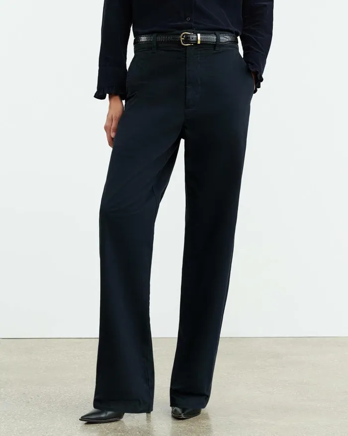 Women Pants and Shorts Nili Lotan ANNA PANT Carbon