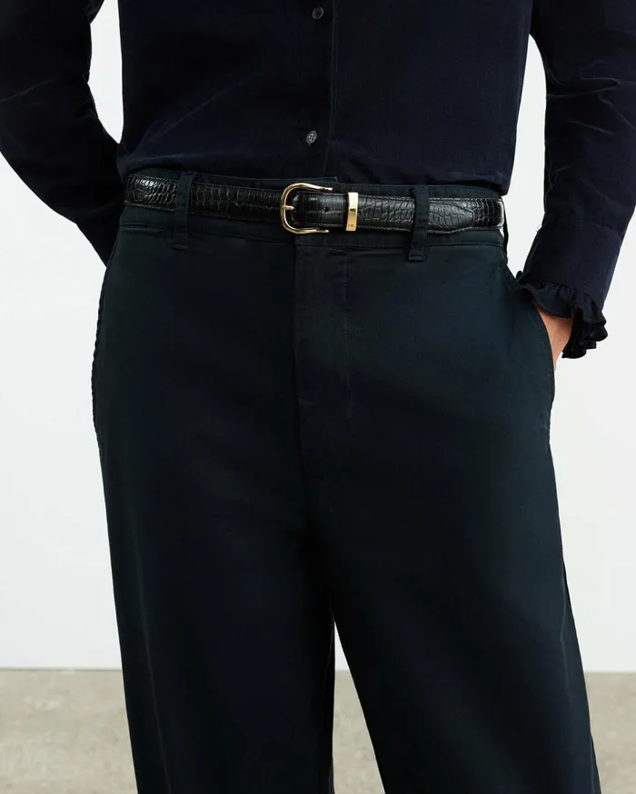Women Pants and Shorts Nili Lotan ANNA PANT Carbon