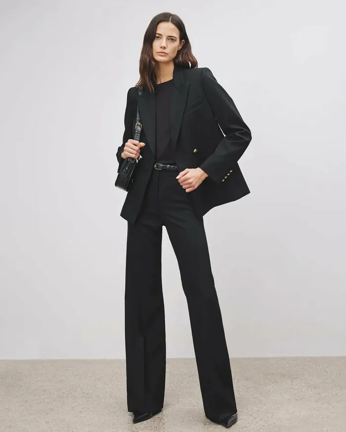 Women Pants and Shorts Nili Lotan ARIELLE PANT Black