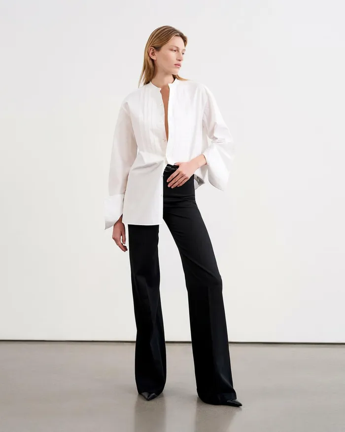 Women Pants and Shorts Nili Lotan ARIELLE PANT Black