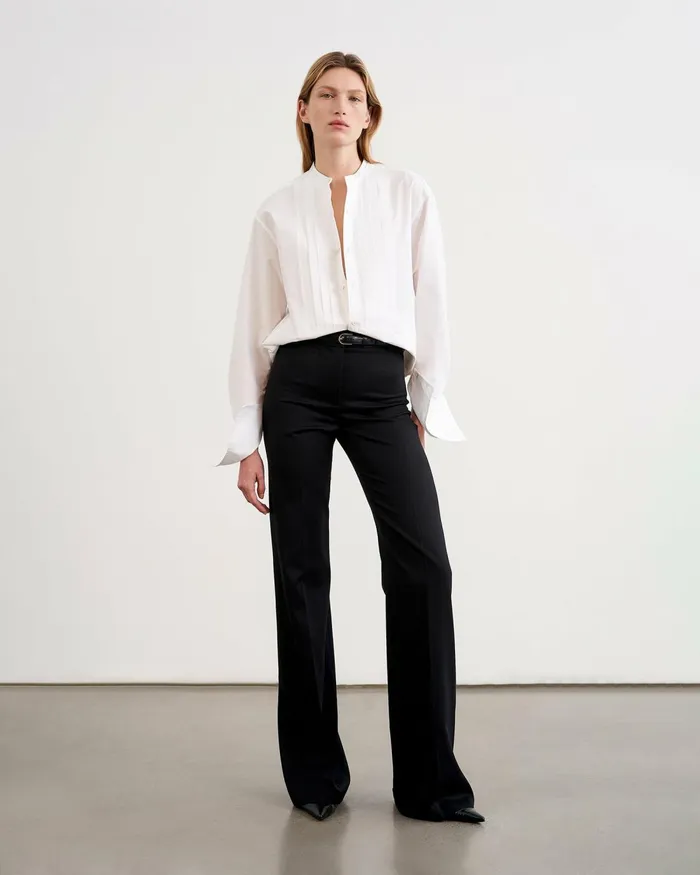Women Pants and Shorts Nili Lotan ARIELLE PANT Black
