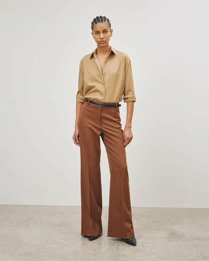 Women Pants and Shorts Nili Lotan ARIELLE PANT Black