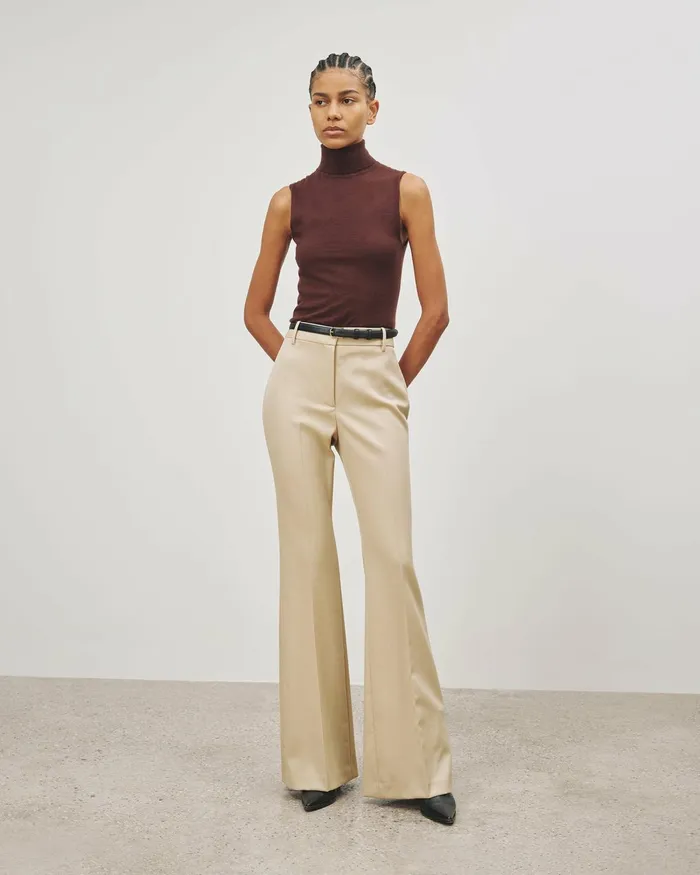 Women Pants and Shorts Nili Lotan ARIELLE PANT Black