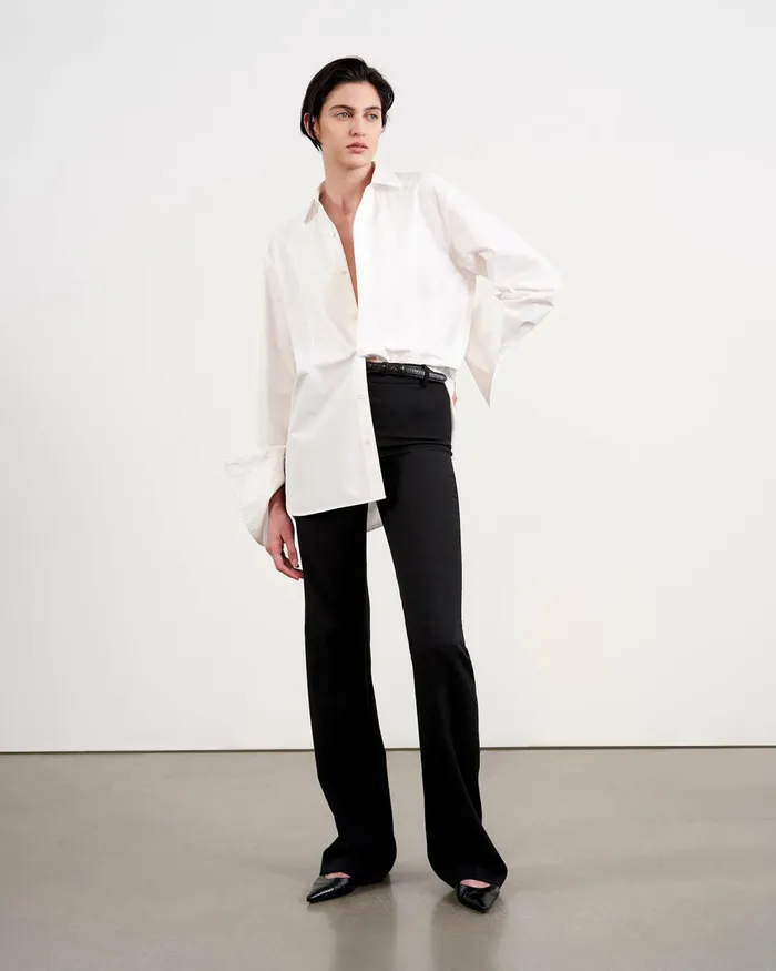 Women Pants and Shorts Nili Lotan CORETTE PANT Black