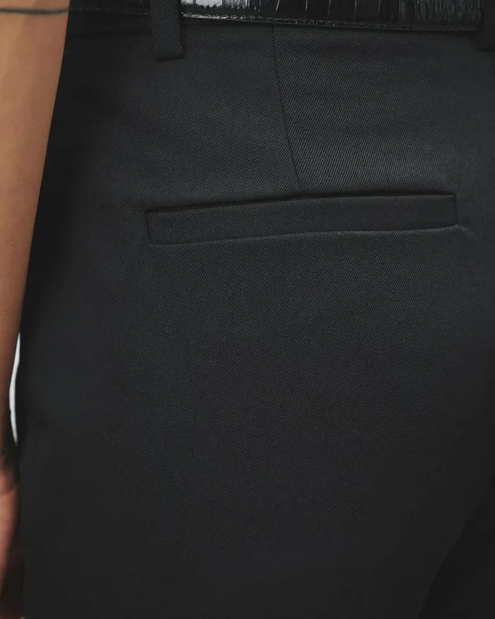 Women Pants and Shorts Nili Lotan CORETTE PANT Black