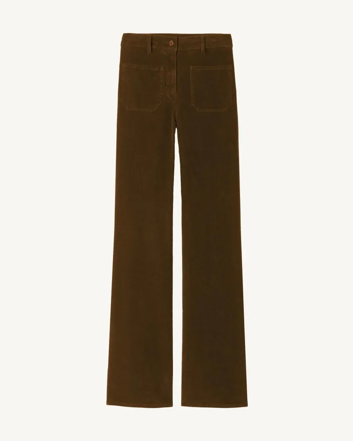 Women Pants and Shorts Nili Lotan FLORENCE PANT Ecru