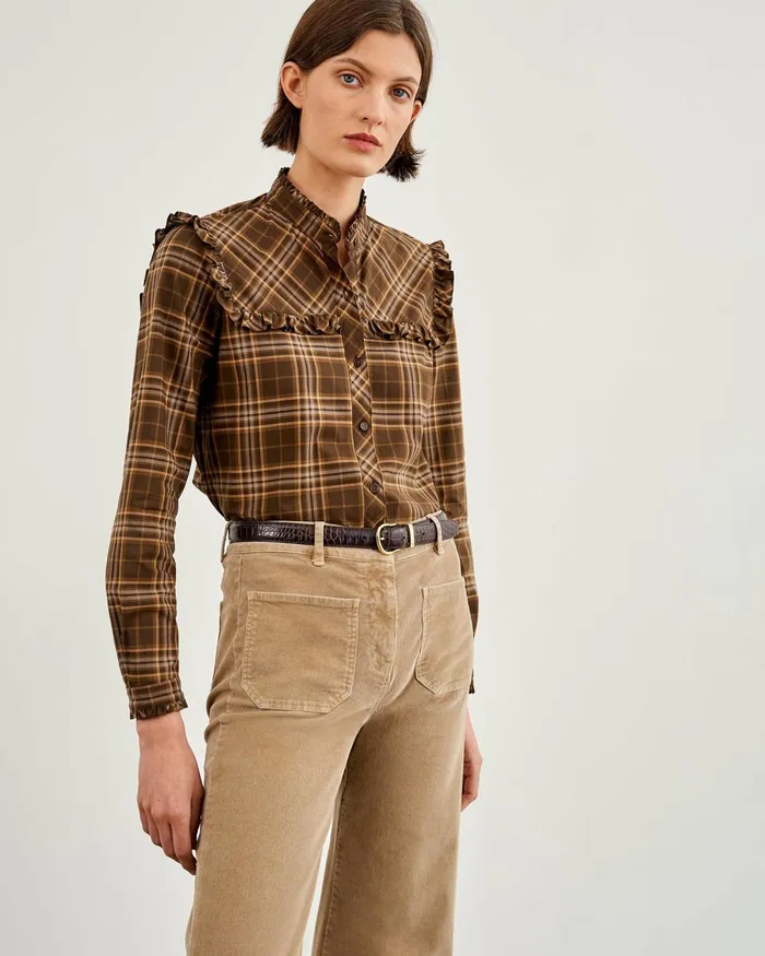 Women Pants and Shorts Nili Lotan FLORENCE PANT Ecru