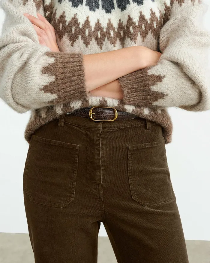 Women Pants and Shorts Nili Lotan FLORENCE PANT Ecru