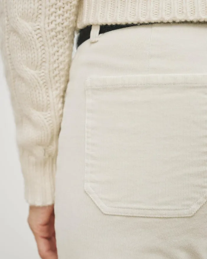 Women Pants and Shorts Nili Lotan FLORENCE PANT Ecru