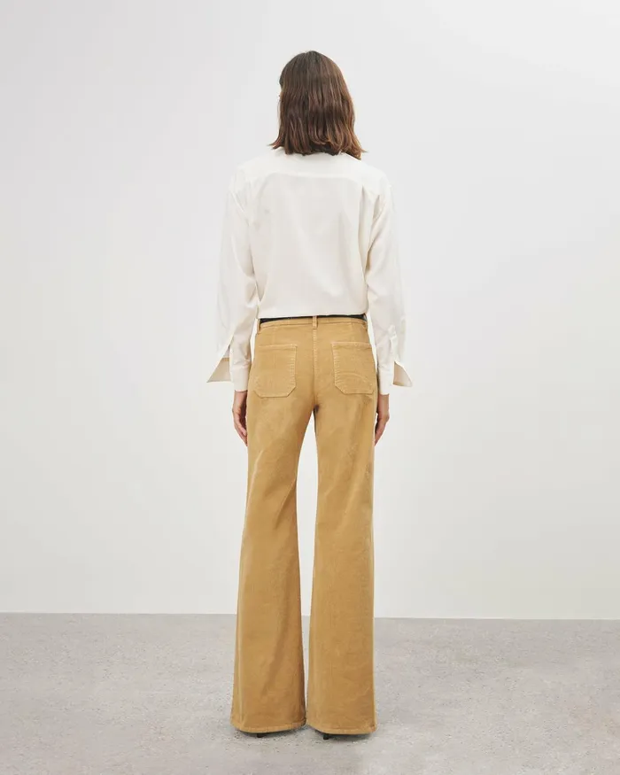 Women Pants and Shorts Nili Lotan FLORENCE PANT Ecru