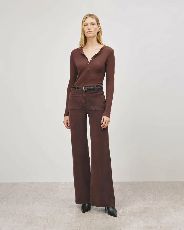 Women Pants and Shorts Nili Lotan FLORENCE PANT Ecru