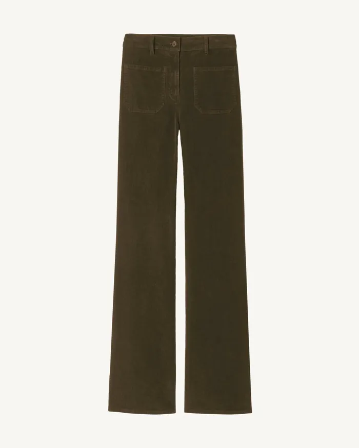 Women Pants and Shorts Nili Lotan FLORENCE PANT Ecru