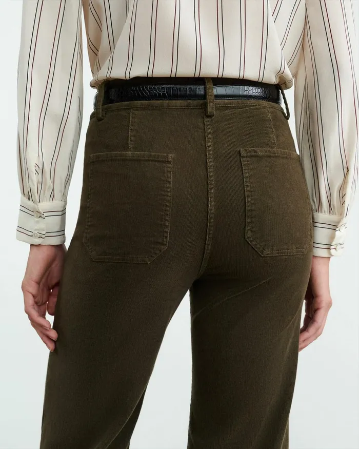 Women Pants and Shorts Nili Lotan FLORENCE PANT Ecru