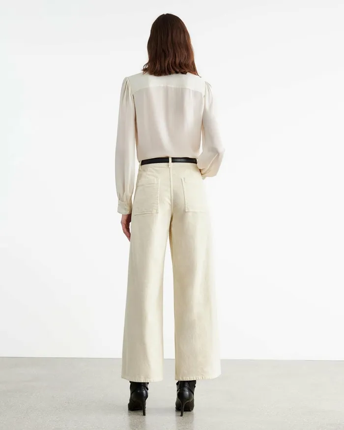 Women Pants and Shorts Nili Lotan MEGAN PANT Midnight