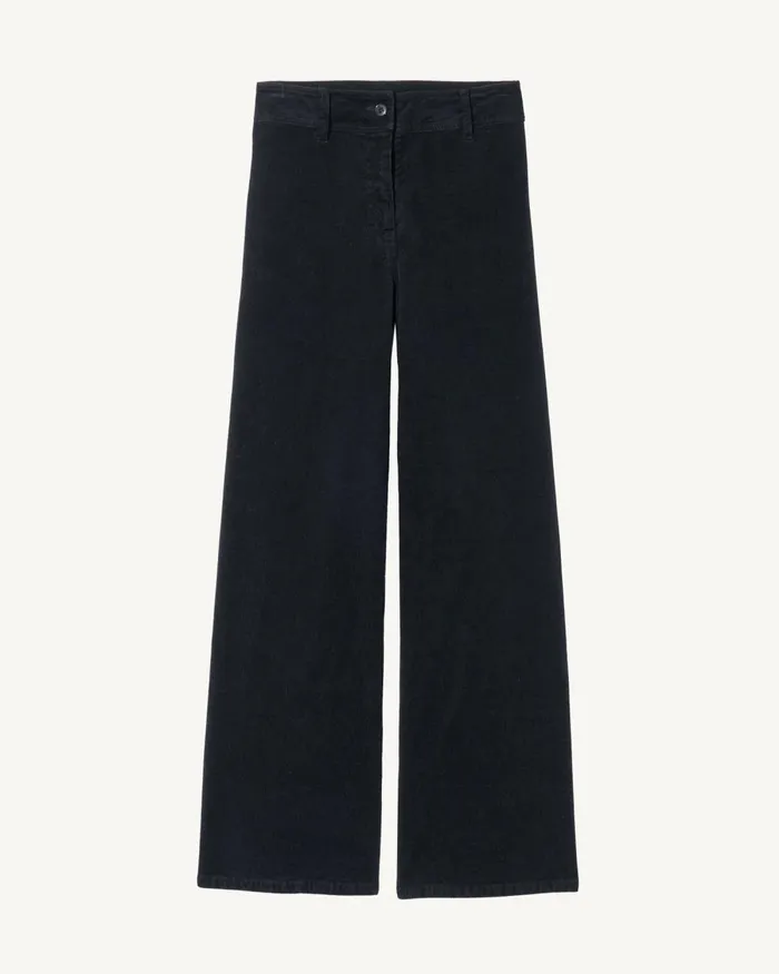 Women Pants and Shorts Nili Lotan MEGAN PANT Midnight