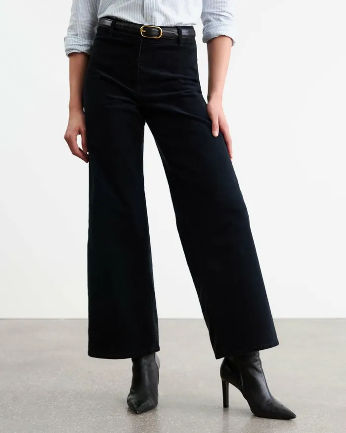 Women Pants and Shorts Nili Lotan MEGAN PANT Midnight