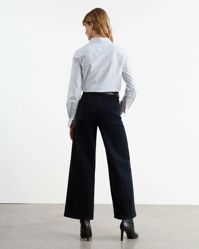 Women Pants and Shorts Nili Lotan MEGAN PANT Midnight