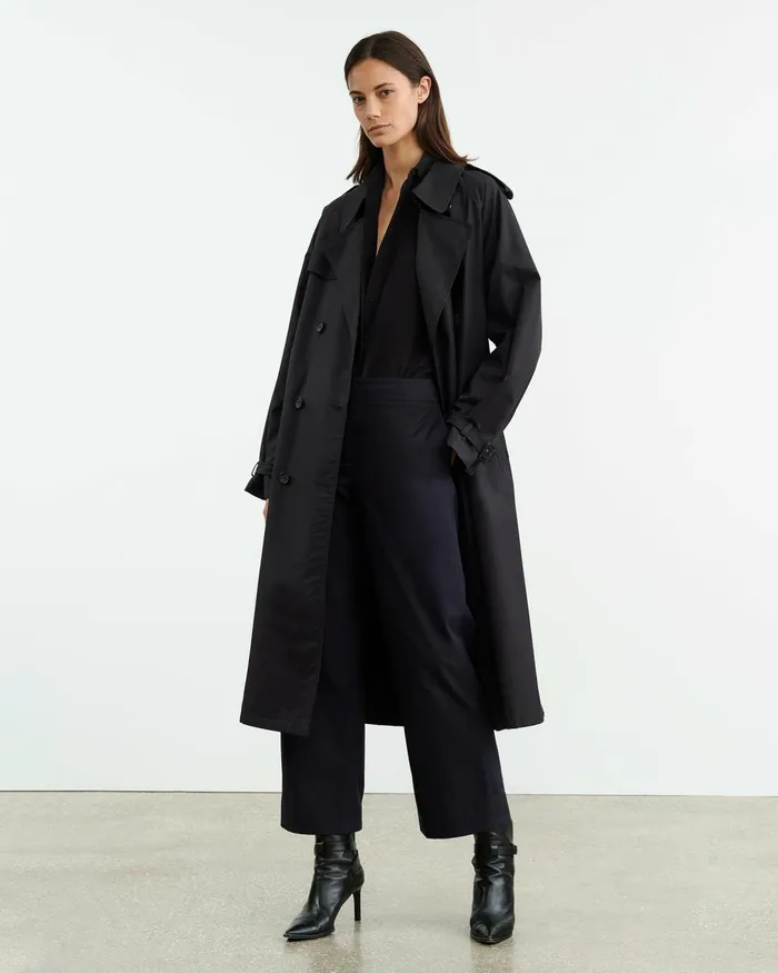Women Pants and Shorts Nili Lotan NOHAN PANT Midnight