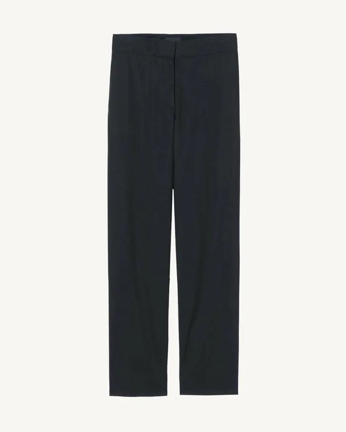Women Pants and Shorts Nili Lotan NOHAN PANT Midnight