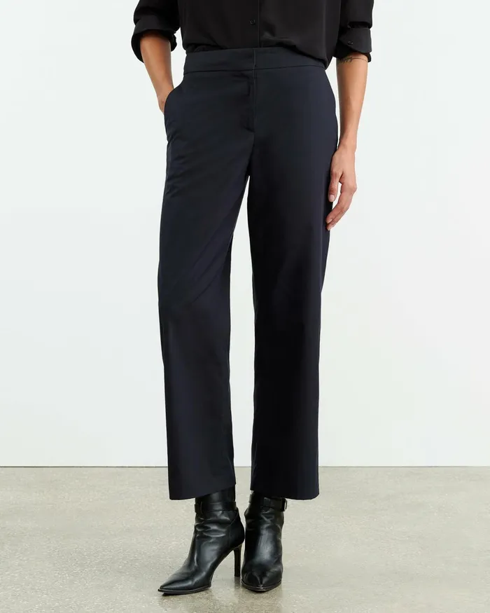 Women Pants and Shorts Nili Lotan NOHAN PANT Midnight