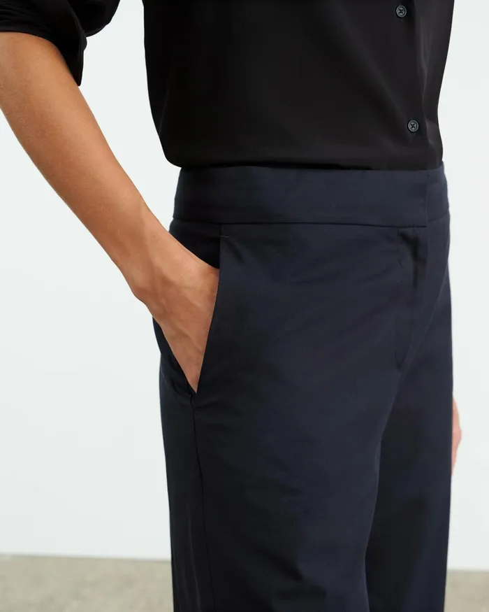 Women Pants and Shorts Nili Lotan NOHAN PANT Midnight