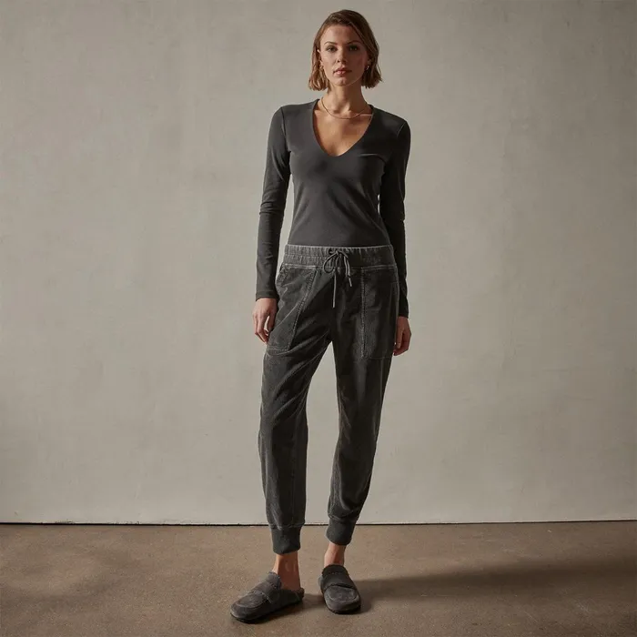 Women PantsDenim James Perse Corduroy Utility Pant Magma Pigment
