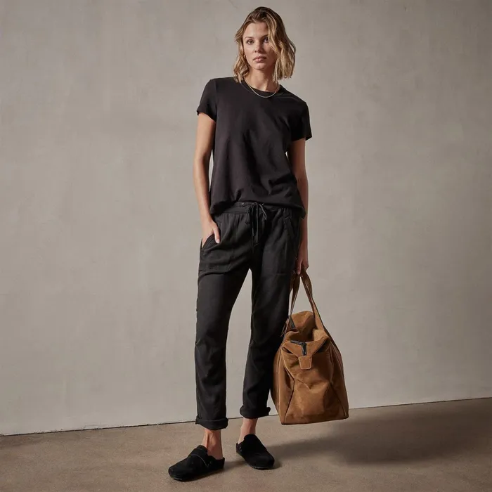 Women PantsDenim James Perse Soft Drape Pant Black