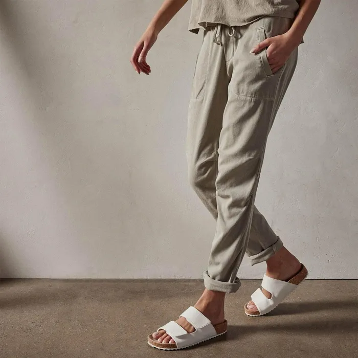 Women PantsDenim James Perse Soft Drape Pant Driftwood Pigment