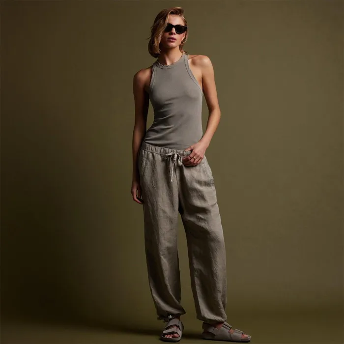 Women PantsDenim James Perse Zuma Linen Pant Mineral Pigment