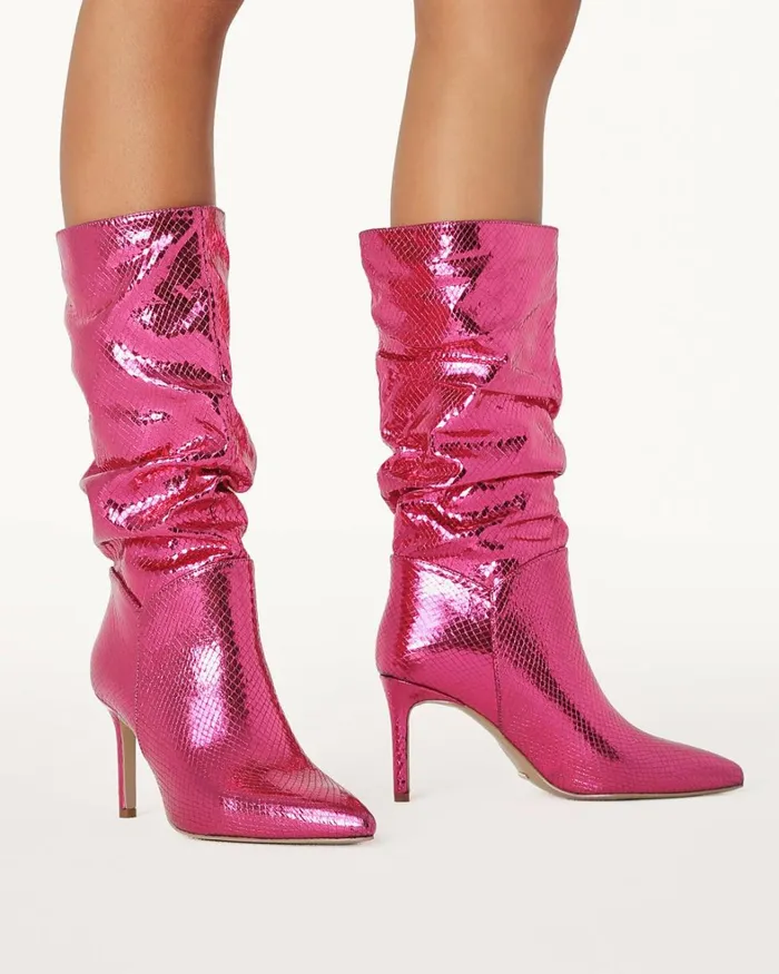 Women Party Heels Billini JENNIFER 8211 MAGENTA SCALE 8211 Boots 8211 BILLINI USA