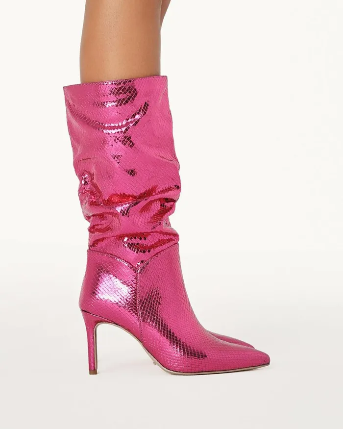 Women Party Heels Billini JENNIFER 8211 MAGENTA SCALE 8211 Boots 8211 BILLINI USA