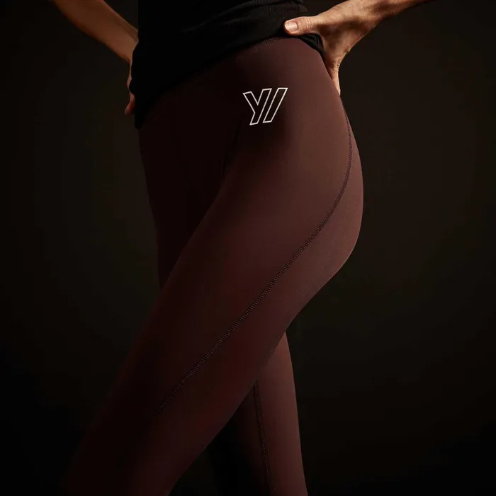 Women Performance Bottoms James Perse Graphic Legging Dusty Purplewhite